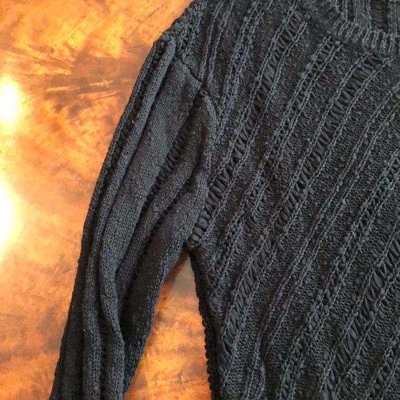 Kimberly Ovitz Black Knit A-Line Sweater - Picture 2 of 6
